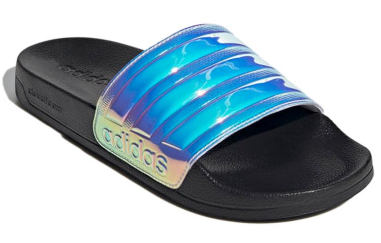 adidas Adilette Shower Slides For Laser Slippers Multi Color 'Black' Women's FY8178