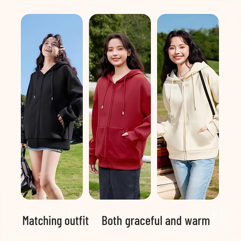 Baleno Women's Casual Hooded Cardigan