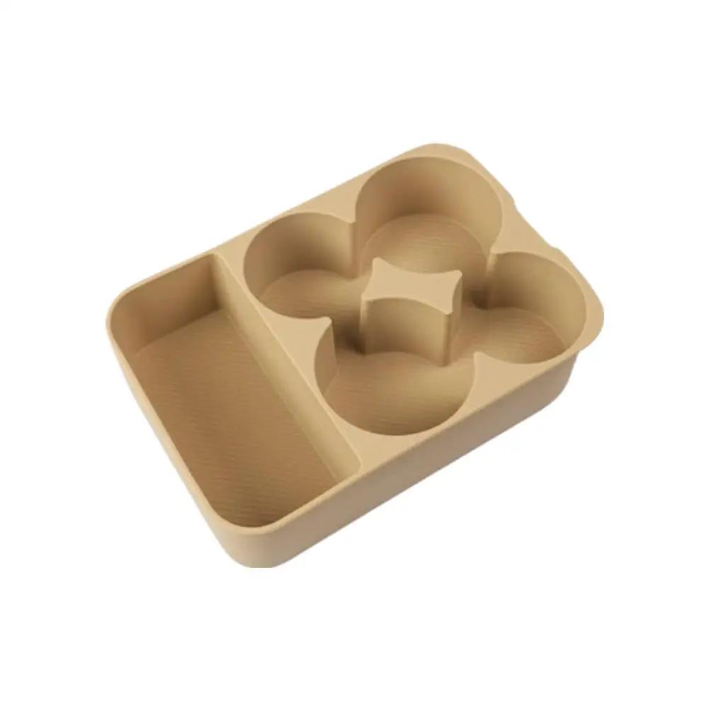 Car Central Control Refrigerator Pad For BYD Leopard 8 Modified Pad Auto Refrigerator Limit Fixed Grid Anti-slip Pad Car Or M8C7