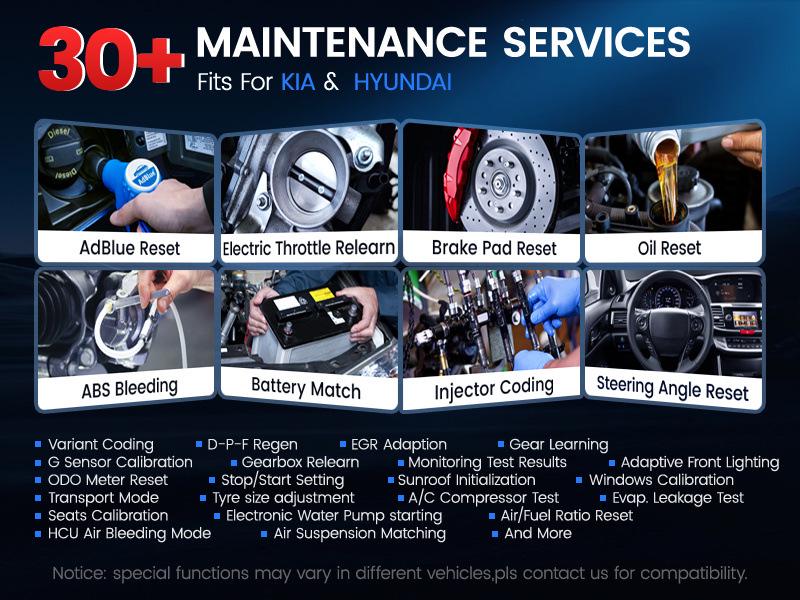 ANCEL DS160 OBDII Diagnostic Tool - All System Car Maintenance Version