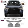 For Toyota Corolla Cross LEXLE -2024 Headlight Rearview Film TPU Protection Film Pre-cut Anti-scratch Resistant Clear Black