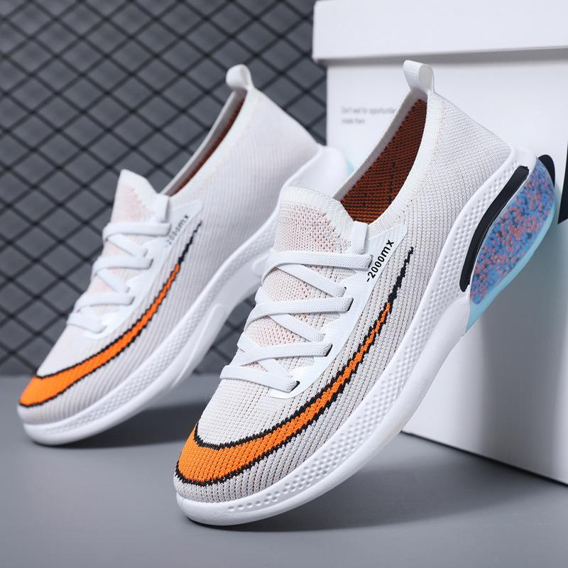 Summer new large size sports shoes breathable mesh shoes casual shoes 39