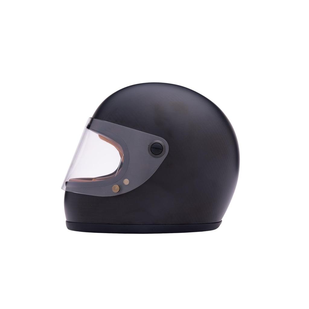 ZEALOT NV Road Racer II Carbon Hybrid Standard Full Face Matte Size Helmet, Brown, M, 57-58cm (NVC0013/M)