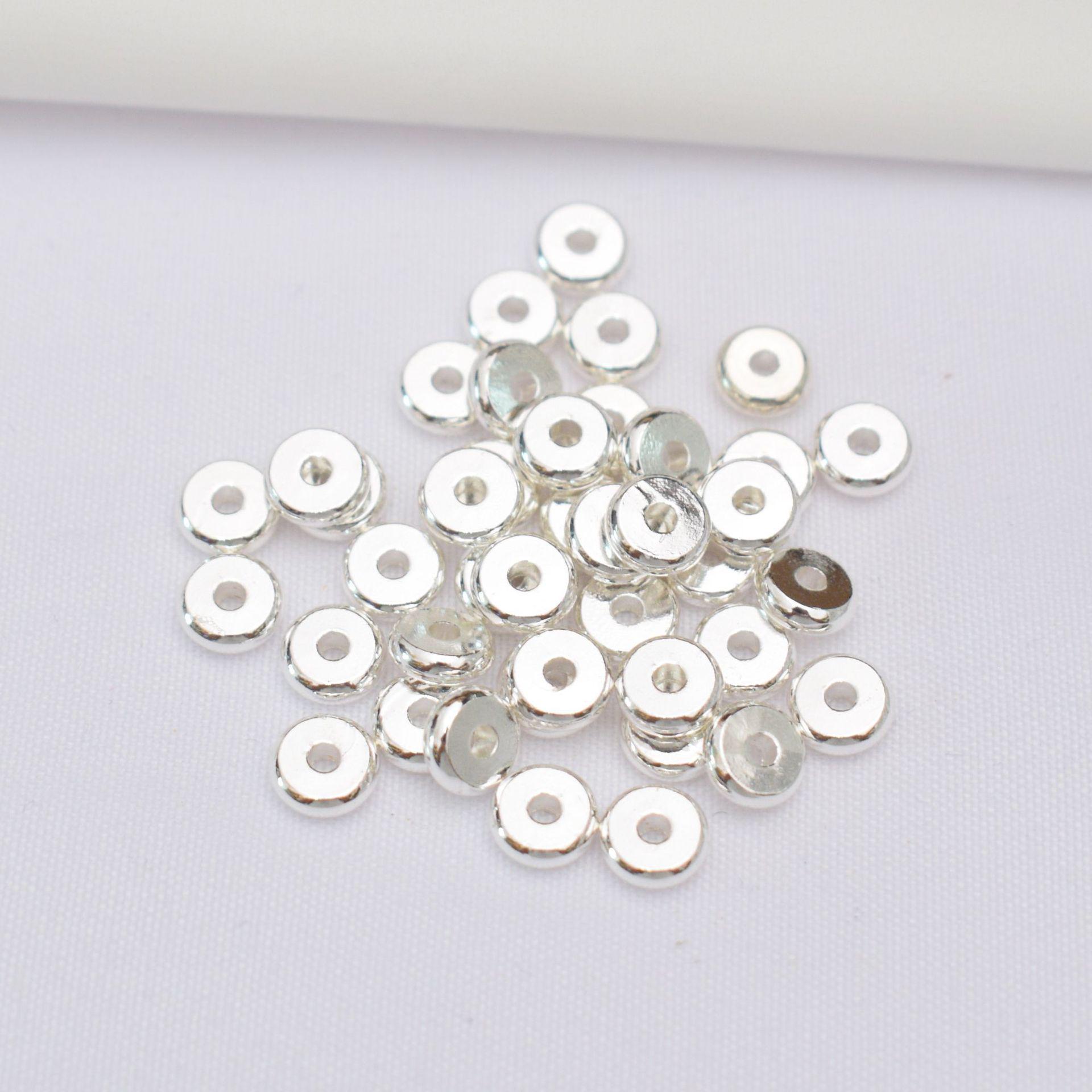18k Gold-Filled Smooth Spacer Beads for DIY Jewelry Making 3mm M34