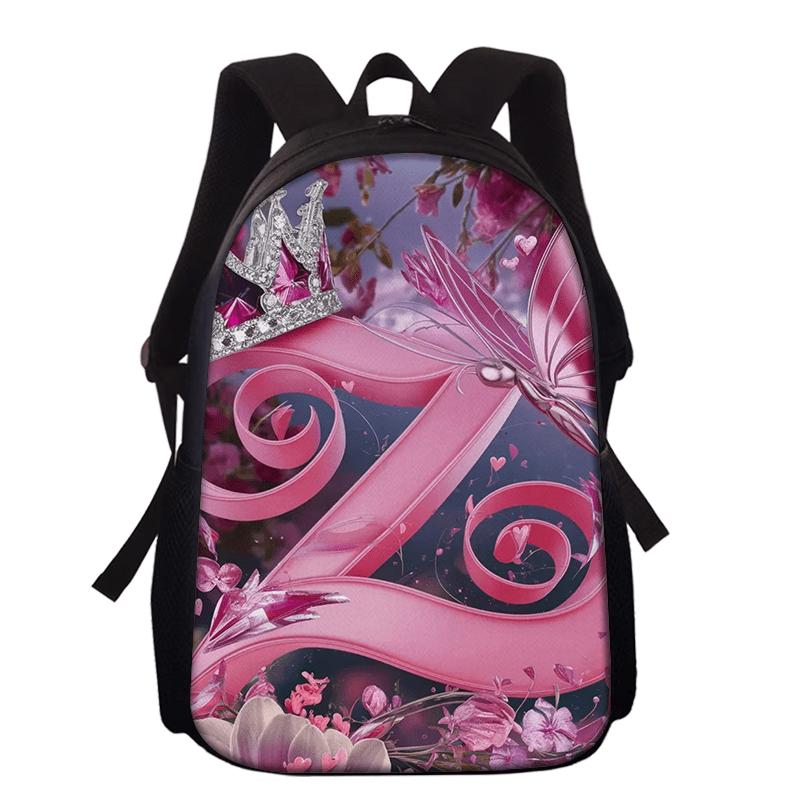 1/2/3/4/5 pièces Ballon de Football Motif Couronne Ensemble Quotidien Grand Sac à Dos Scolaire Sac d'Excursion avec Sac de Transport Trousse à Crayons Cadeau Enfant