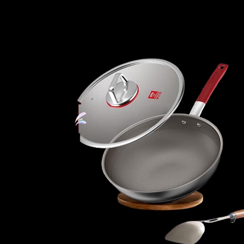 Kangbach Uncoated Titanium Non-stick Wok