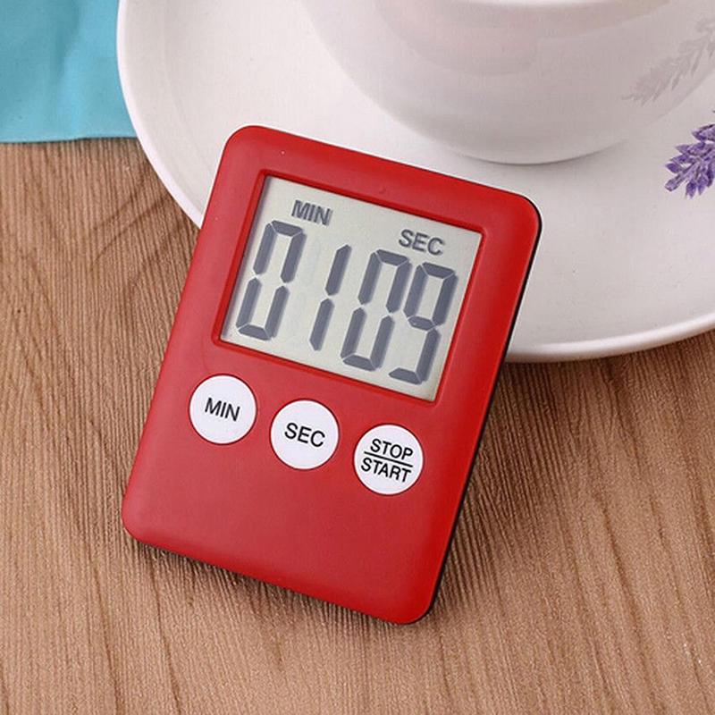 Large Lcd Digital Kitchen Cooking Timer Count-Down Up Clock Alarm Magnetic