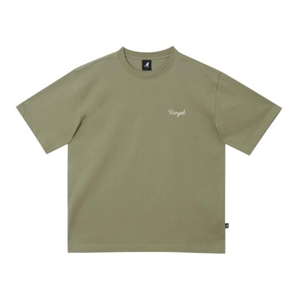 Kangol CoasTal Graphic T shirT Khaki 2826 SS