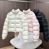 Winter New Women's Stand-up Collar Short Down Jacket Thickened Warm Jacket Bread Duck Down