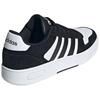 Adidas Neo D-Pad Leather Comfortable Versatile Non-Slip Wear-Resistant Low-Top Skate Shoes Unisex Sneakers Black JR8328