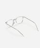 Peullang Pf287 French Square Eyeglass Frames Gray (C3)