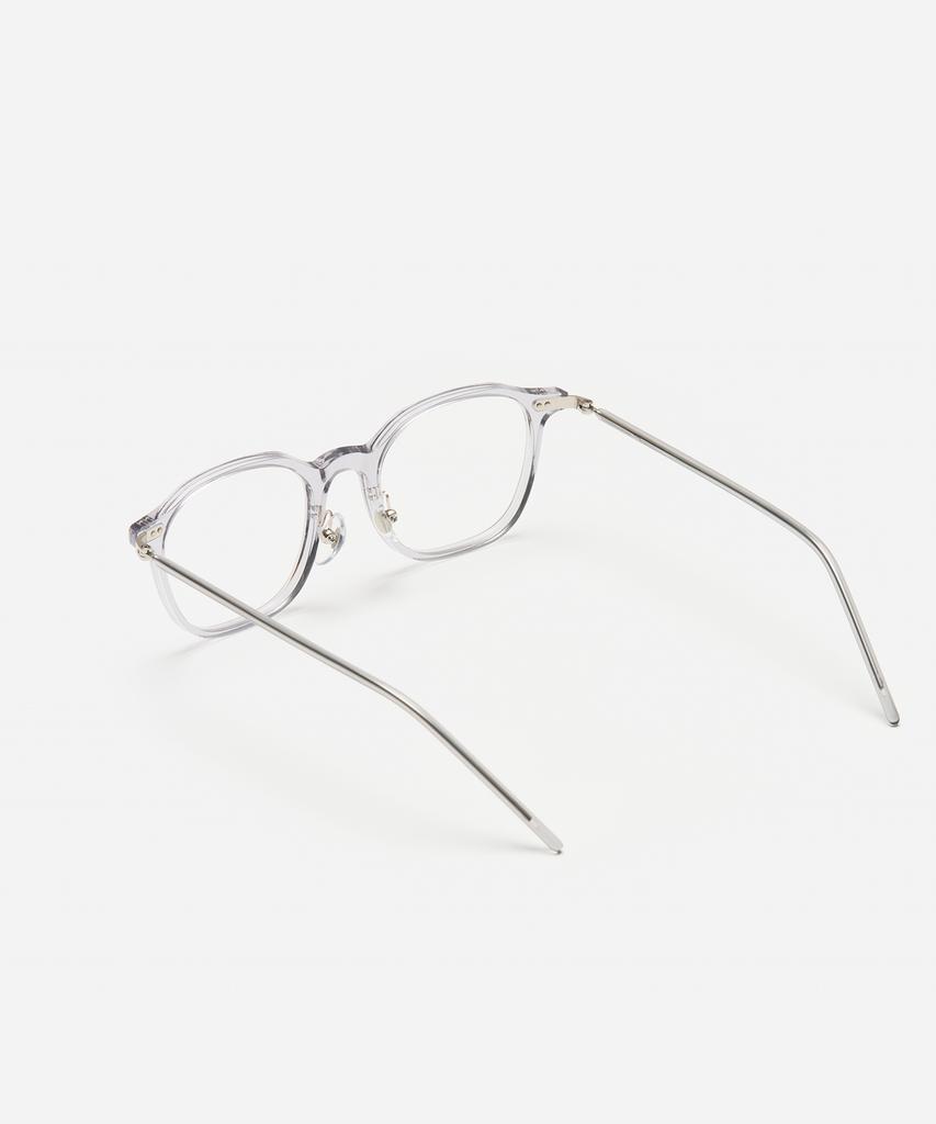Peullang Pf287 French Square Eyeglass Frames Gray (C3)