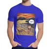 Man S T Shirt The Scream Arabic Version Soft Harajuku O Neck Retro T Shirt