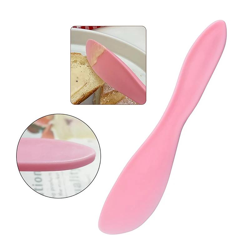 Multi-functional Plastic Cake Spatula Kitchen Gadgets Colored Spatula Cream Pudding Knife Creative Jam Baking Tool Small Scraper