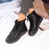 Middle Aged And Elderly Women's Shoes With Winter Velvet And Thick Warm Boots