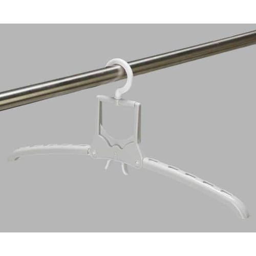 Twin Mall Laundry Drying Rack, 7-Row, Gray, Width 45-62cm x Depth 52cm, BEILU BE-10G, Light Gray