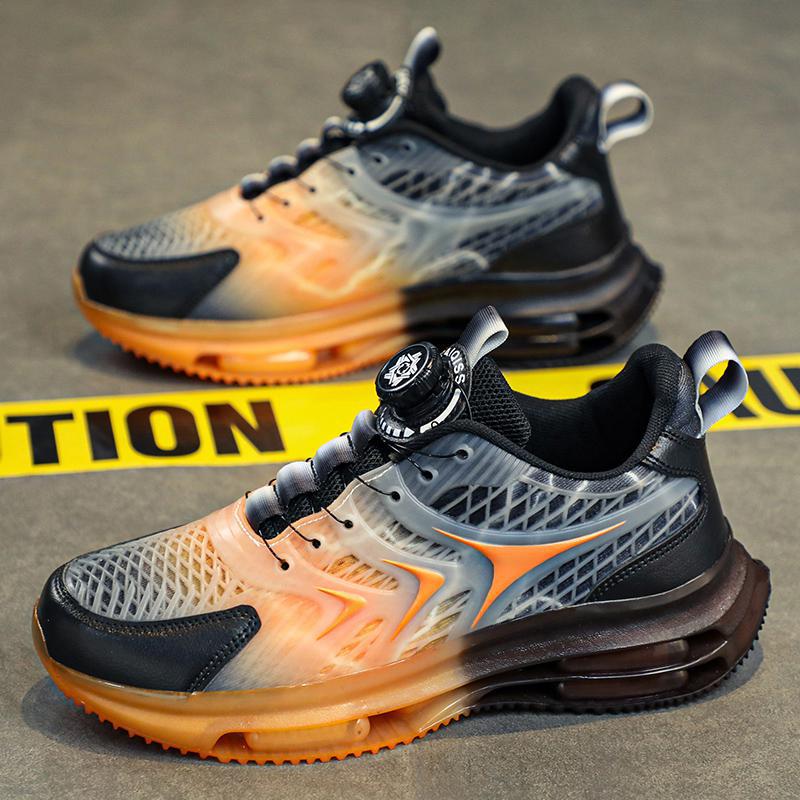 

Daddy shoes men s rotating button teen sports shoes men s live broadcast hot air cushion men s shoes couple running shoes 45