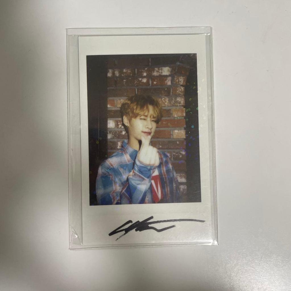 [USED] StrayKids Reno unveil polaroid