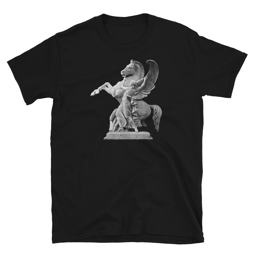 Pegasus Greek Pegasos Roman Mythology Printed T-Shirt S