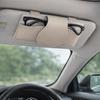 Anti-Scratch Car Glasses Case Eyeglass Case Sun Visor Storage Box Car Sunglasses Holder Vehicle