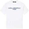 T-Shirts Men's White Crew Neck Moderate Other 241N1715100