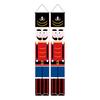 1 Pair with Lanyard Walnut Soldier Banner Reusable Unique Nutcracker