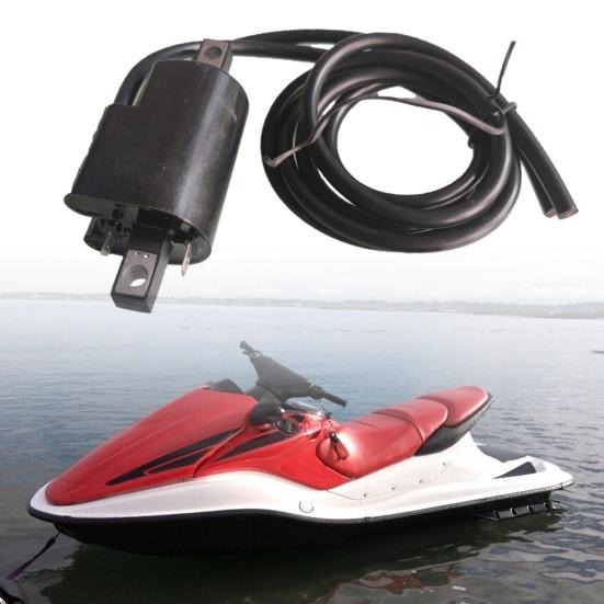 

Практичная катушка зажигания Jetski, отличная проводимость, компактная защита от истирания чёрный