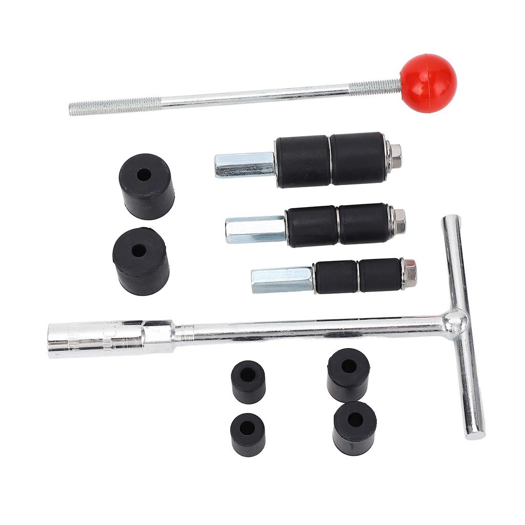 Pipe Water Stopper Kit Rustfritt stål Hot Melt Water Stop Pin Pipe Lekkasje Reparasjonsverktøy med skiftenøkkel 
