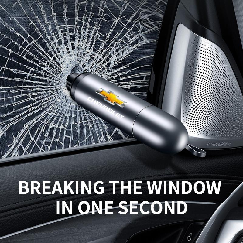 Auto-Sicherheits hammer Notfall-Fensterbrecher Sicherheitsgurt-Schneidemaschine Auto Zubehör für Chevrolet Captiva Silverado Silverado Spark