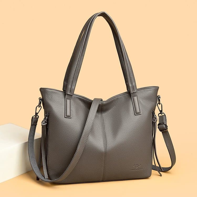 

Women s Tote Bag Shoulder Messenger Bag серый