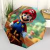 1PC Mario Print Umbrella, Featuring Automatic Folding, And Shielding. This Sturdy And Durable Umbrella with Eight Ribs Is Convenient for Outdoor Use A