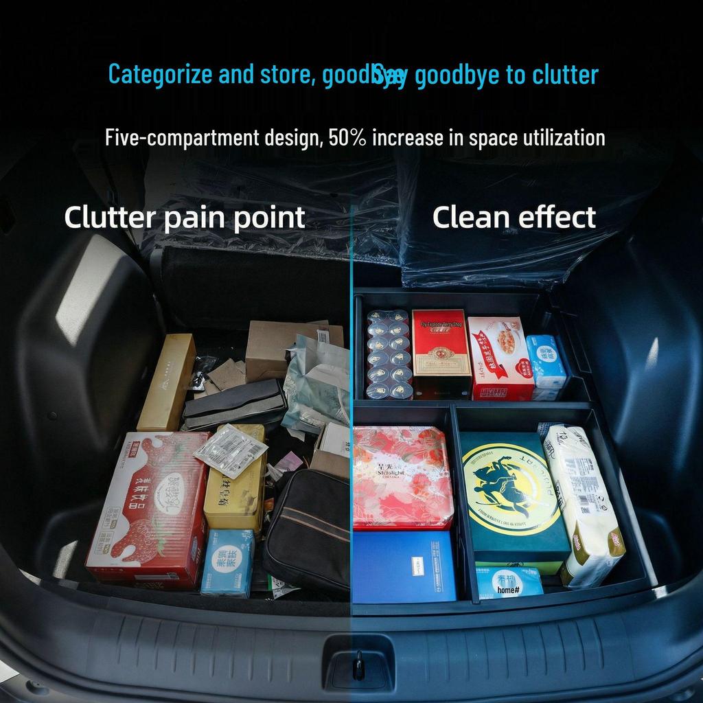 Wuling Xingguang 560 Hidden Trunk Compartment: Large Capacity Storage Box