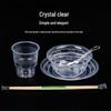 Youao Disposable Crystal Tableware Set