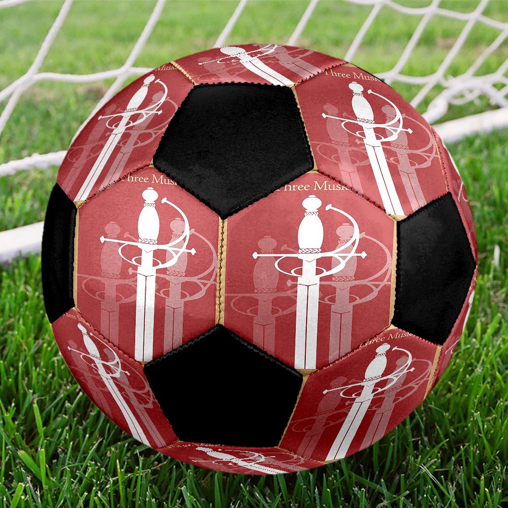 The Three Musketeers Theme Size 5 Soccer Ball, Suitable for Both Indoor and Outdoor Matches, a Gift Suitable for Everyone.