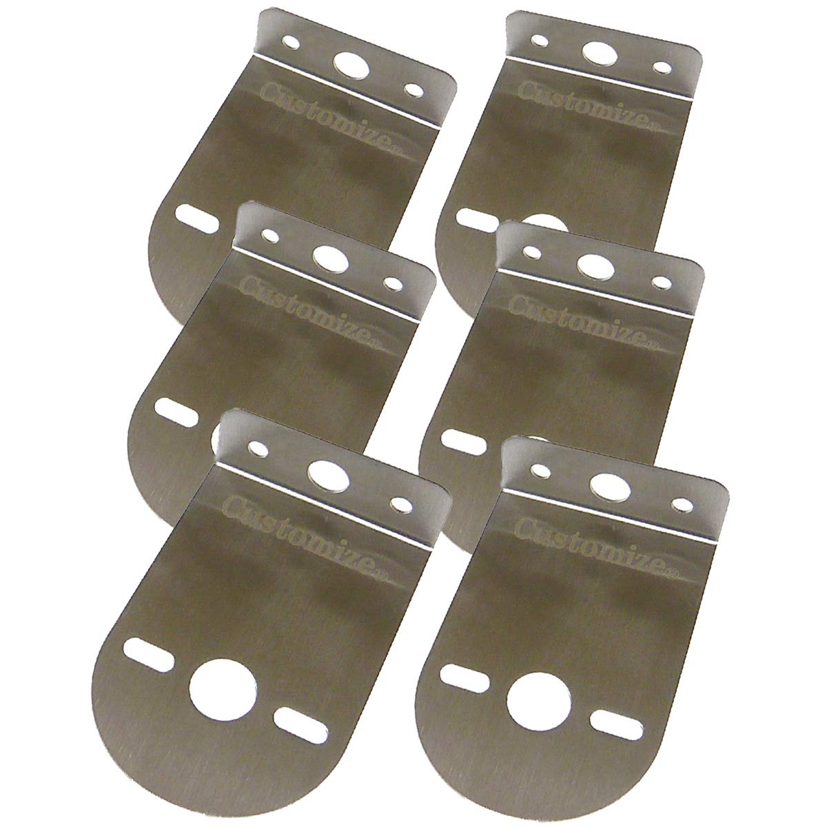 

Marker Lamp, Stay, Truck Supplies, Bus Marker, L-Shaped Stay, Stainless Steel, Set of 2, 4, 6 Pieces (6)