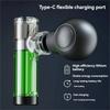 Deep Tissue Massage Gun Handheld Percussion Massager Ultra Compact Design for Body Back Neck Muscle Pain Relief Rechargeable
