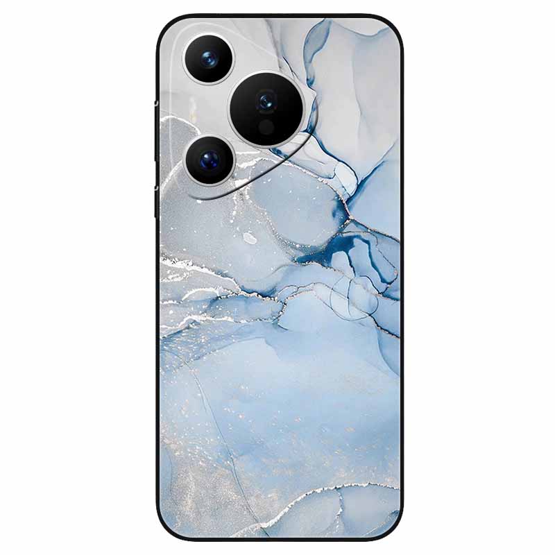 For Huawei Pura 70 / Pura70 Pro Case Soft Silicone Fashion Marble Shockproof Cover for Huawei Pura 70 Ultra P 70 Pro+ TPU Coque