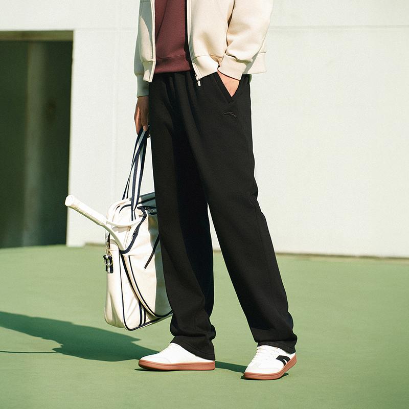 Anta Autumn And Winter Thickened Warm Straight Casual Sports Pants Men bottoms 952547307-1