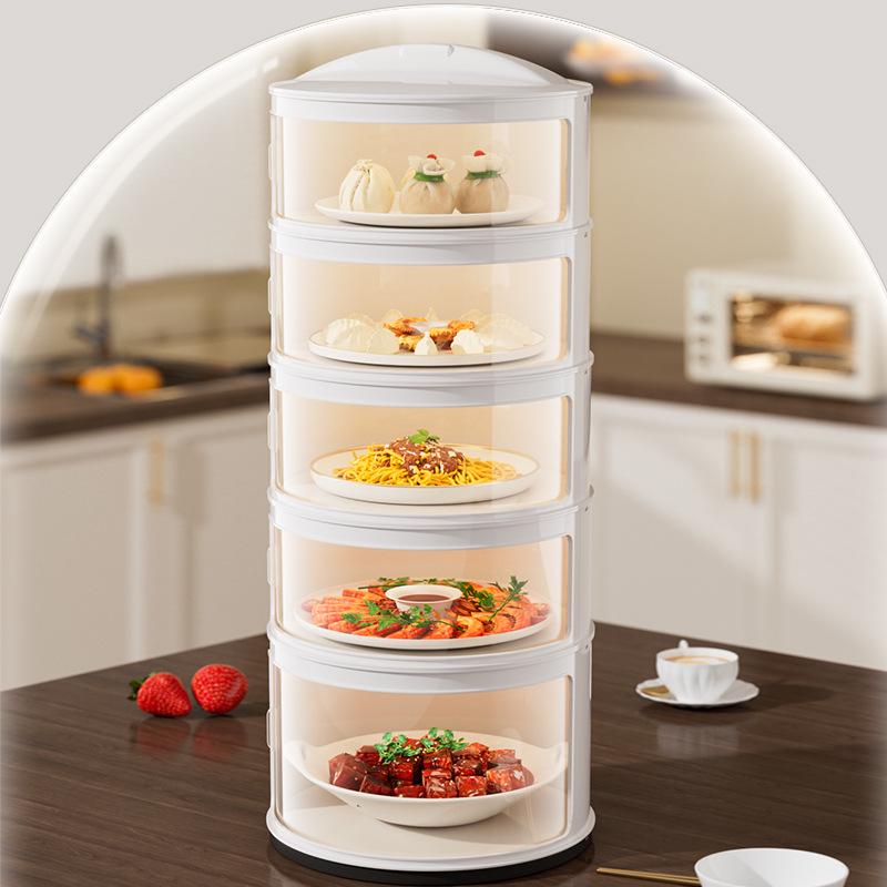 2024 Dining Table Food Cover: Dust & Mosquito-Proof Insulation for Leftovers