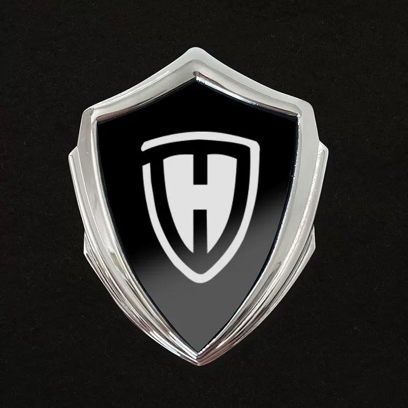 Haojin all-metal sun-resistant and non-fading electric motorcycle 3D three-dimensional car sticker modified decorative sticker body side logo badge