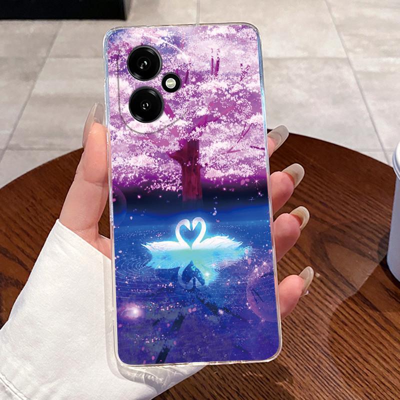 Gel-Hülle für Honor 400 Pro Honor400 Funda Honor 400 Lite Capa Klare Silikon-Weich-TPU-Rückseite Niedliche Katze Schutzhülle