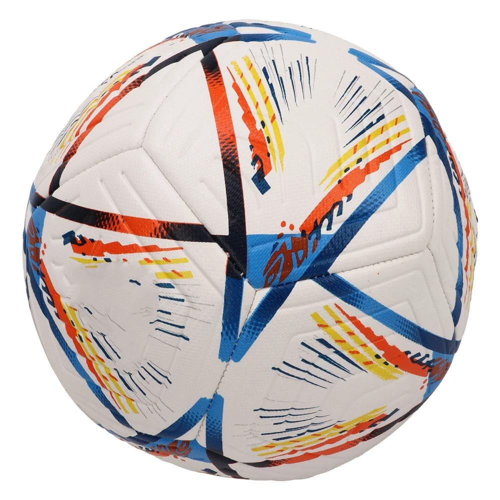 

Футбольные тренировочные мячи из искусственной кожи для взрослых, футбольный мяч, бутиловый вкладыш, нейлоновая обмотка, стабильная эластичная пряжа для детской площадки