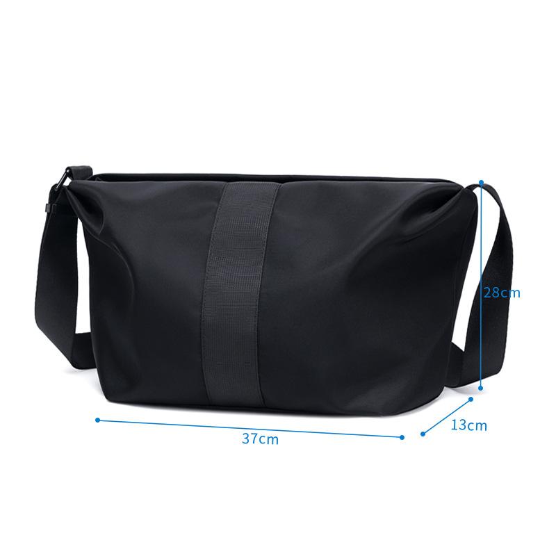 Men'S Crossbody Bag Fashion Bag Commuter Men'S Shoulder Backpack Horizontal Men'S Casual Bag