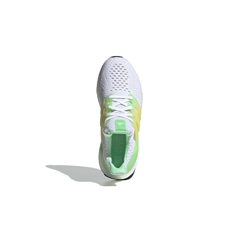 Adidas UltraBoost 5.0 DNA J White Beam Green Kids Sneakers Cloud-White GZ5020