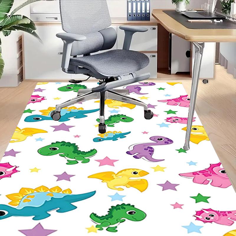 1PC Dinosaur Star Extra Large Non Slip Floor Carpet, Office, Family, Bedroom, Studio   Large Area Rug Indoor Rugs, , Vibrant Colors