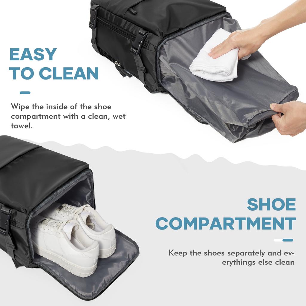 Men's Work Backpack, Hand Luggage Aircraft Laptop Rucksack Women Men, Carry On Luggage Rucksack, Cabin Mochila viaje,School Bag
