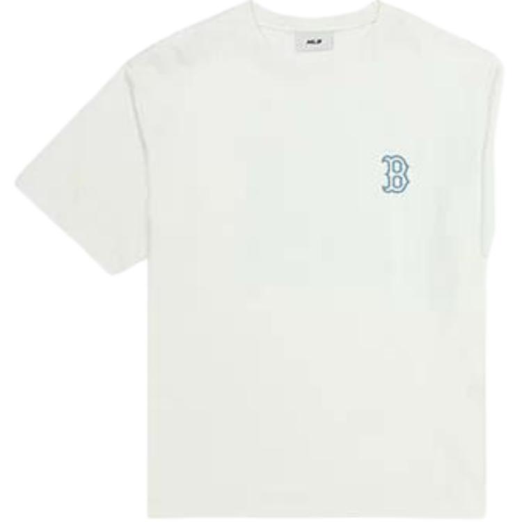 MLB Short Sleeve Fashion Sports Crew Neck T-Shirt Unisex Tops 3ATSM0763-43IVS-4.101