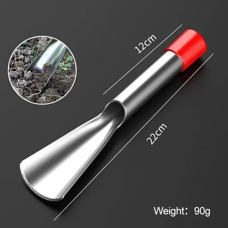 Gardening Tool Set Digging Pointed Shovel Stainless Steel Shovel for Potting Digging Transplanting Planting Weeding Household
