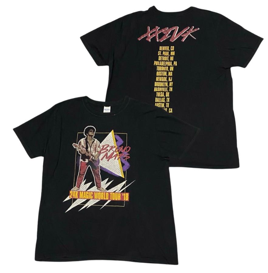 Bruno Mars 24k Magic World Tour T-shirt size S-5XL S