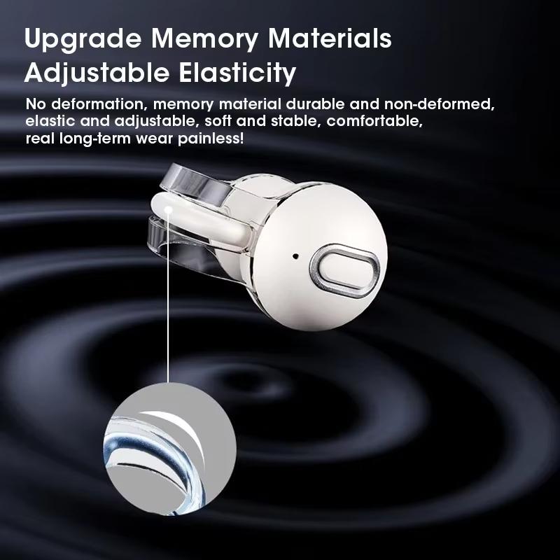 Bluetooth 5.3 TWS Earphones HiFi Stereo Sound Earhook Earcuffs With Mic for Sports